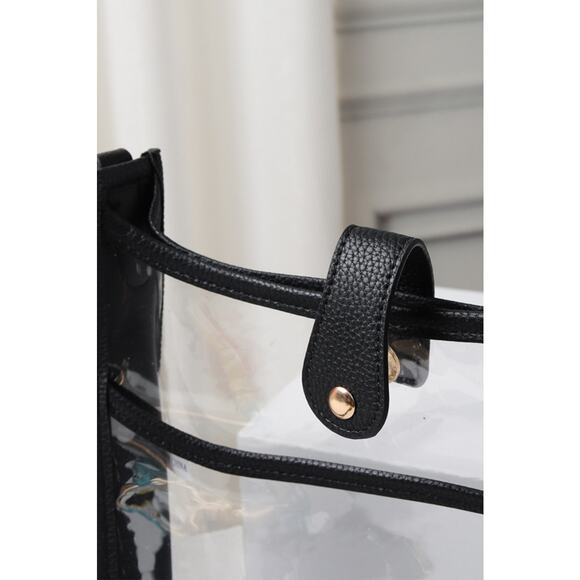 Clear Crossbody Stadium Bag for Concerts, Sports Games, Festivals, Sports Events - Picture 3 of 5